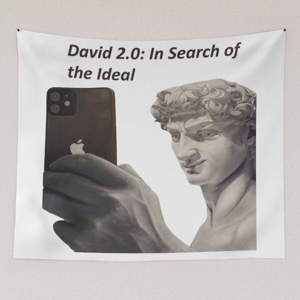 Item preview, "David 2.0: In Search of the Ideal" designed and sold by MaviArt-ADesign.