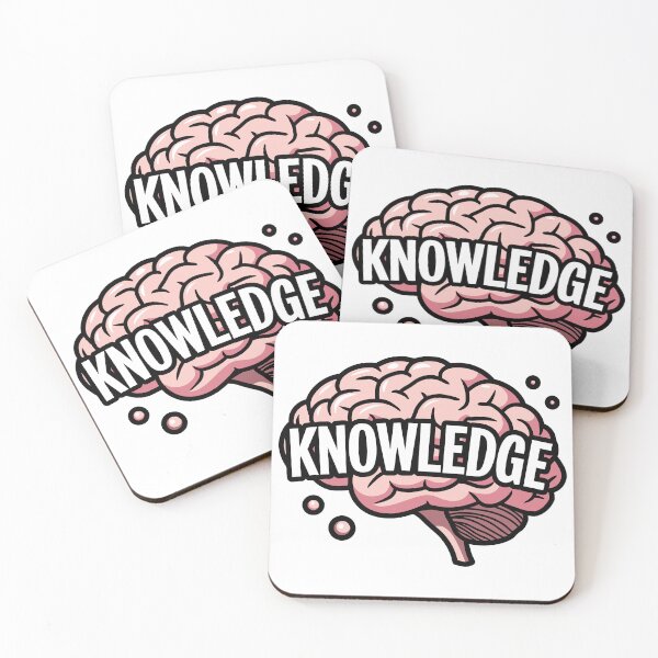 Item preview, Knowledge Brain Illustration Smart Thinking Design designed and sold by ColorsoftNature.