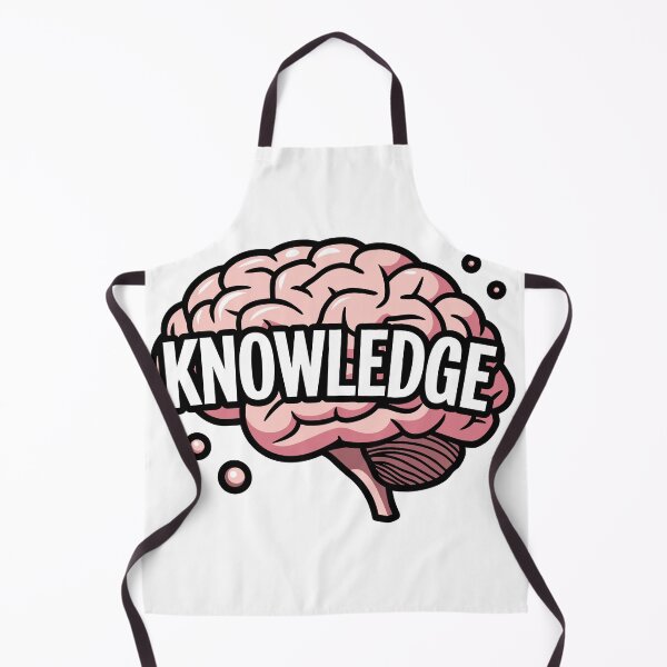 Item preview, Knowledge Brain Illustration Smart Thinking Design designed and sold by ColorsoftNature.