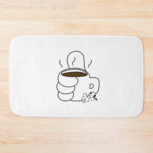 Item preview, Thumbs up cup of coffee designed and sold by superbaechoo.