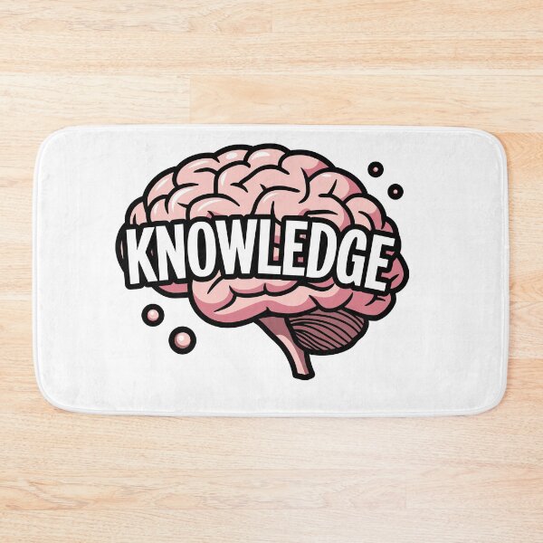 Item preview, Knowledge Brain Illustration Smart Thinking Design designed and sold by ColorsoftNature.