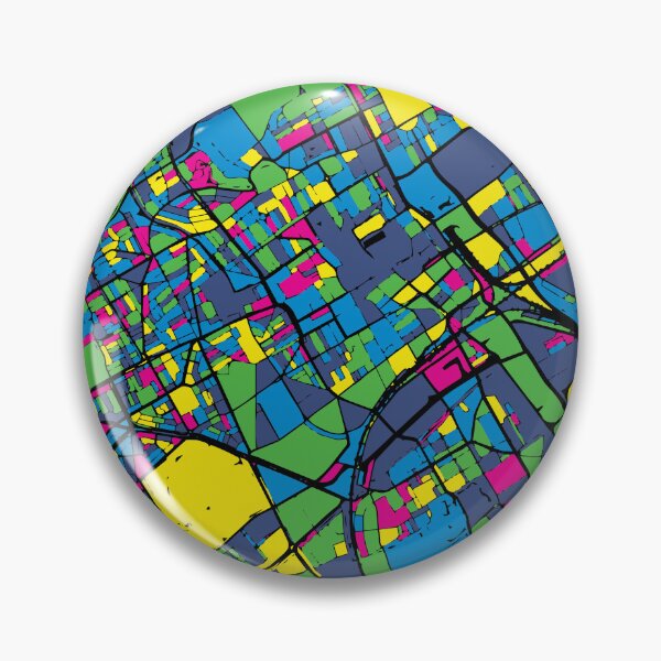Item preview, Den Haag The Hague Pop Art City Map designed and sold by Stadify.