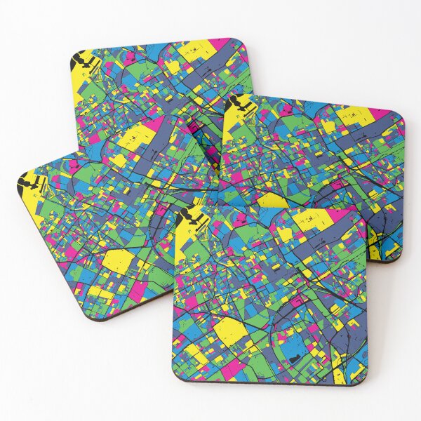 Item preview, Den Haag The Hague Pop Art City Map designed and sold by Stadify.