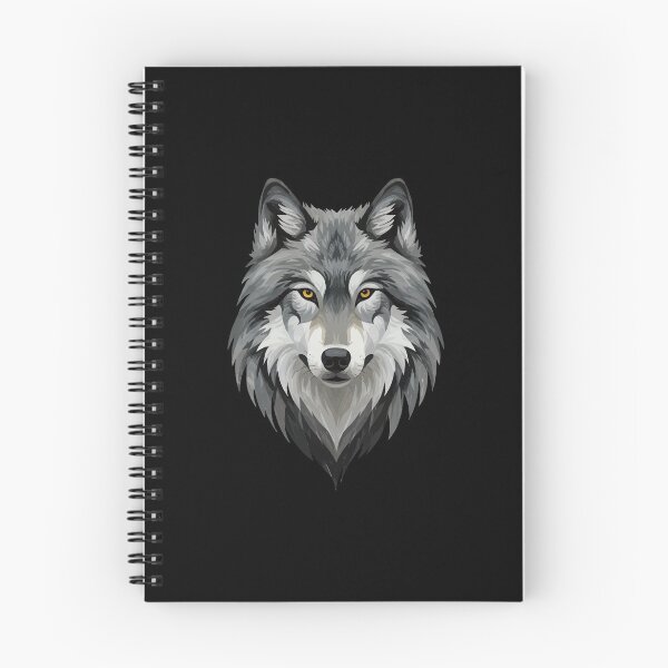 Item preview, wolf face graphic designed and sold by wi geon.