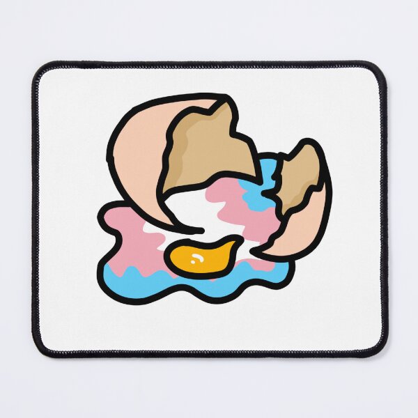 Item preview, Cracked trans egg designed and sold by TaraMade.