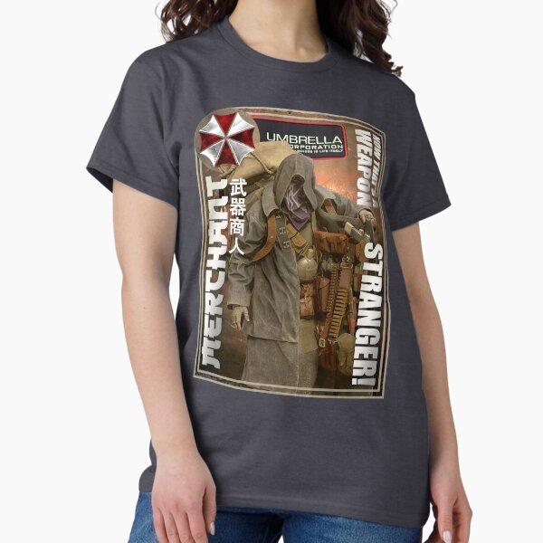 Resident Evil The Merchant Classic Retro Gaming Art Classic T-Shirt