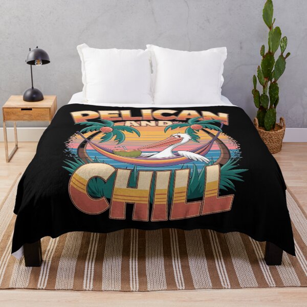 Item preview, Pelican and chill - Pelicans go for it - Enjoy Pelicans - I love pelicans - Funky pelicans - Pelicans for me - The spirit of pelicans designed and sold by JansenGS.