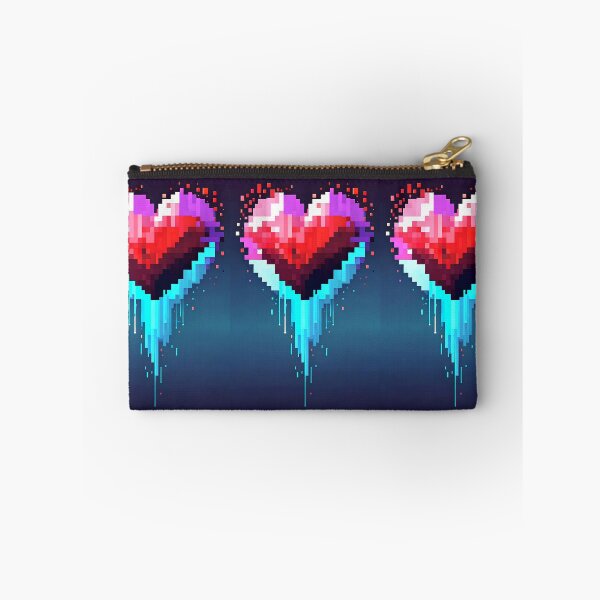 Item preview, Pixelated Heart Shape Illustration  designed and sold by Domo-Design.