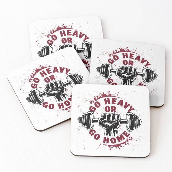 Item preview, Go Heavy or Go Home designed and sold by BugiDesignArt.