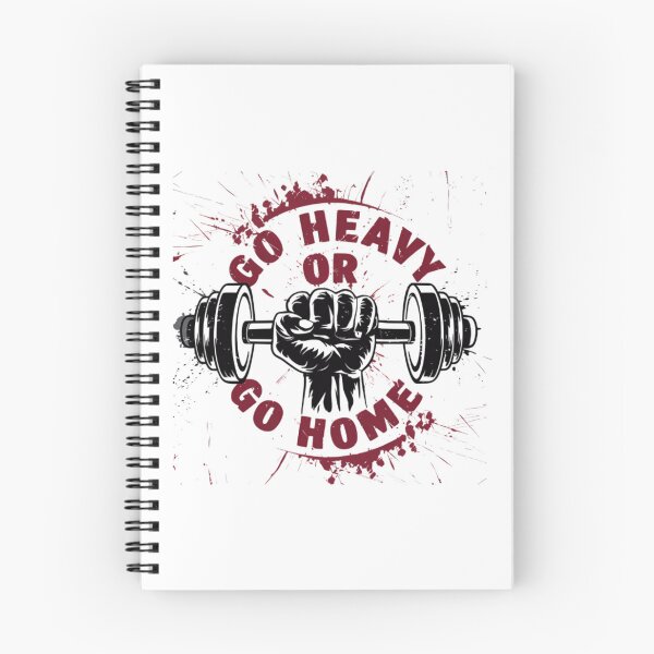 Item preview, Go Heavy or Go Home designed and sold by BugiDesignArt.