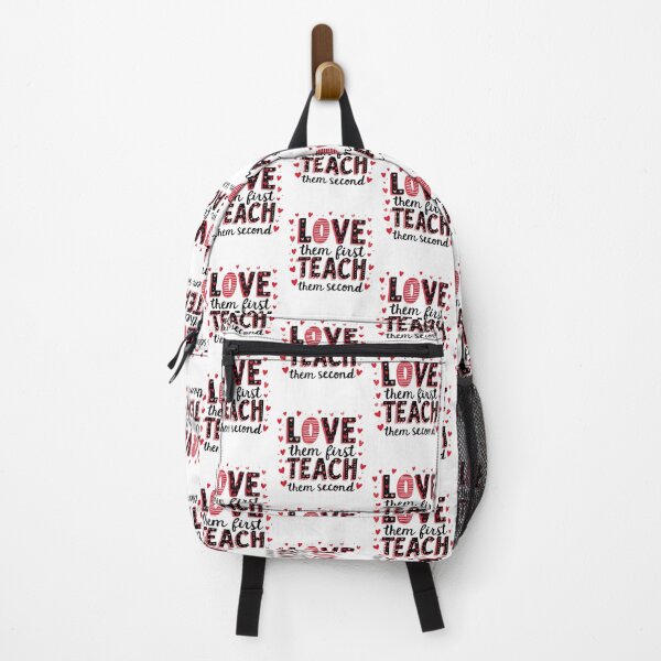 Item preview, Love Them First, Teach Them Second - Inspirational Teacher designed and sold by Blok45.