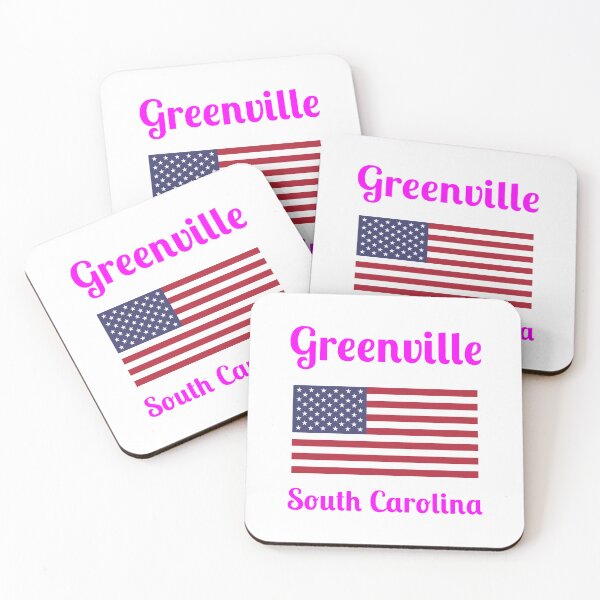 Item preview, Greenville South Carolina - Stylish Prints, designed and sold by Fleetwood1994.