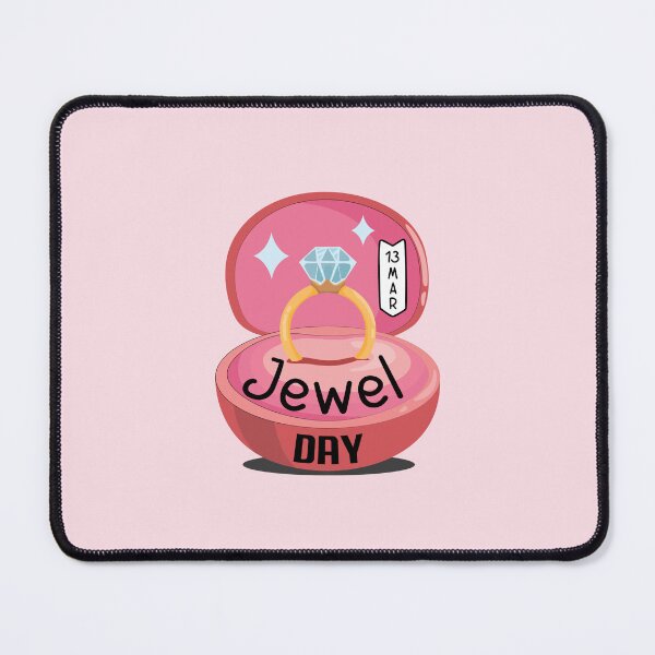 Item preview, 13 March Jewel Day - Wacky Holidays designed and sold by ChemicalXShop.