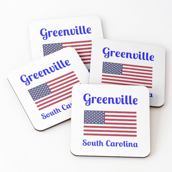 Item preview, Greenville South Carolina - Stylish Prints, designed and sold by Fleetwood1994.