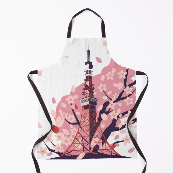 Item preview, Exploring Japan - Tokyo Tower and Sakura designed and sold by wanderenergi.