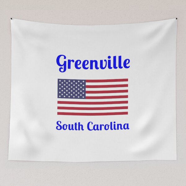 Item preview, Greenville South Carolina - Stylish Prints, designed and sold by Fleetwood1994.