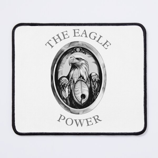 Item preview, Eagle in oval shape designed and sold by PeggyMacStudio.