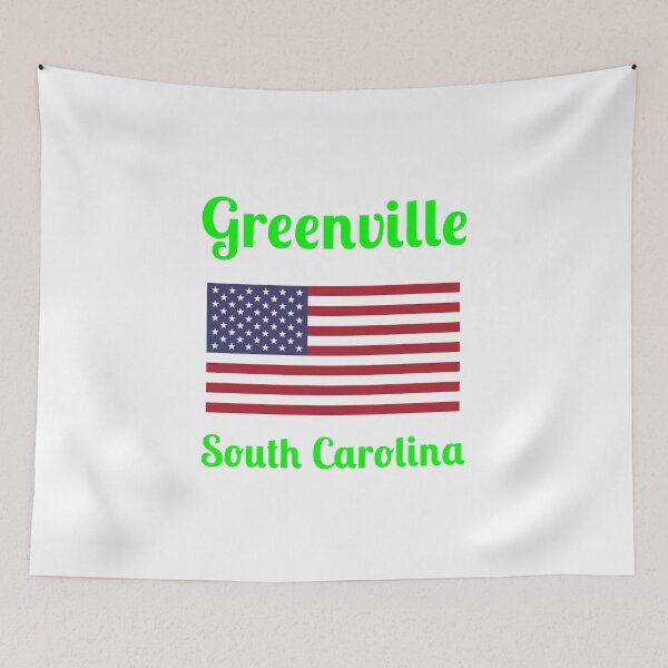 Item preview, Greenville South Carolina - Stylish Prints, designed and sold by Fleetwood1994.