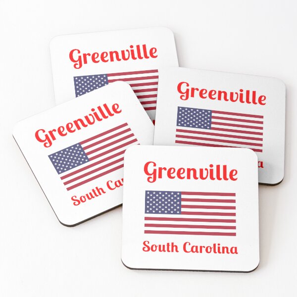 Item preview, Greenville South Carolina - Stylish Prints, designed and sold by Fleetwood1994.