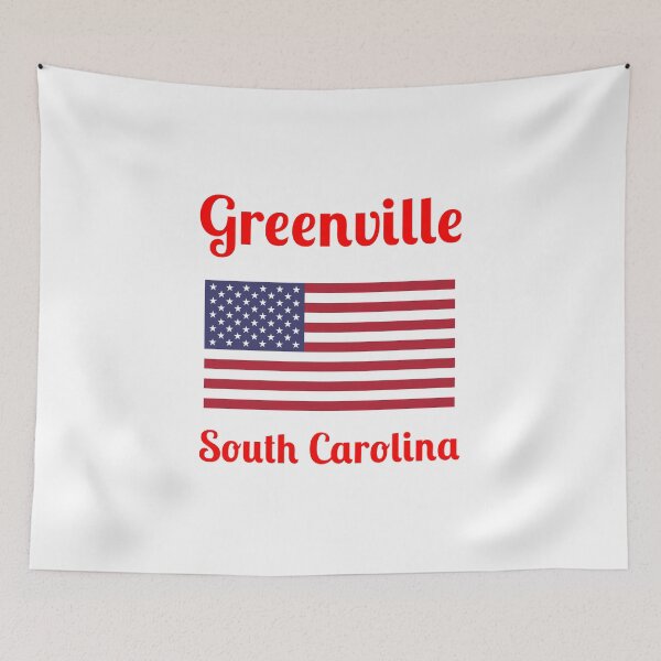 Item preview, Greenville South Carolina - Stylish Prints, designed and sold by Fleetwood1994.