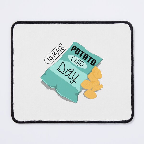 Item preview, 14 March Potato Chip Day - Wacky Holidays designed and sold by ChemicalXShop.