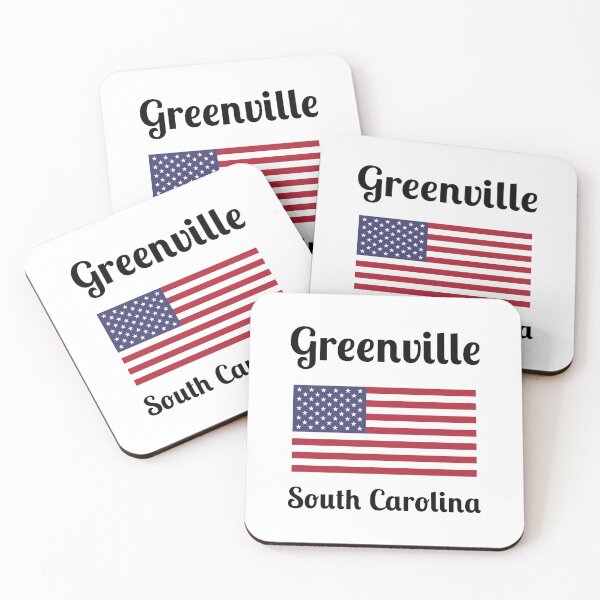Item preview, Greenville South Carolina - Stylish Prints, designed and sold by Fleetwood1994.
