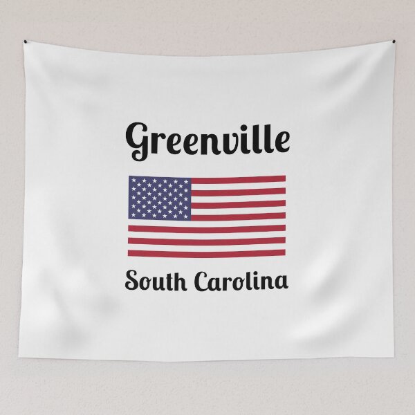 Item preview, Greenville South Carolina - Stylish Prints, designed and sold by Fleetwood1994.