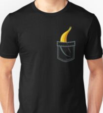 Banana In Pocket - Obst Tropisch Frucht Ernährung Slim Fit T-Shirt