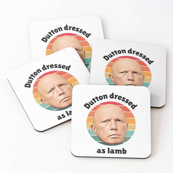 Item preview, Dutton dressed as lamb Peter Dutton design designed and sold by DestinationAU.