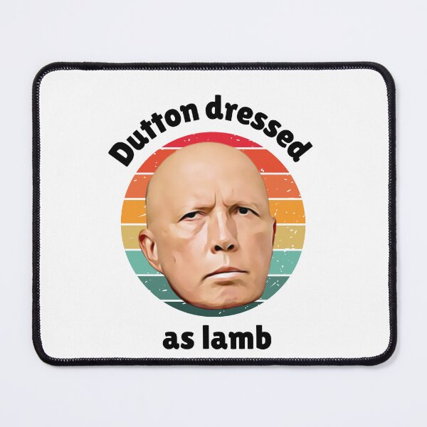 Item preview, Dutton dressed as lamb Peter Dutton design designed and sold by DestinationAU.