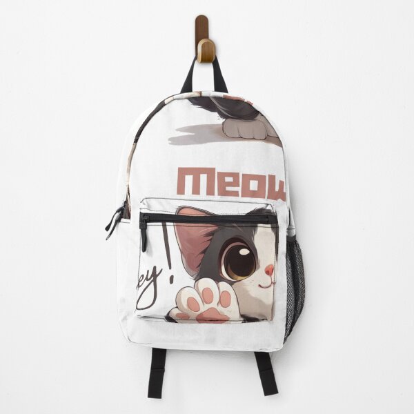 Item preview, cute cat design| meow | hey | cat lovers| cute pet | pet lover designed and sold by Kaivinaikadhaigal.