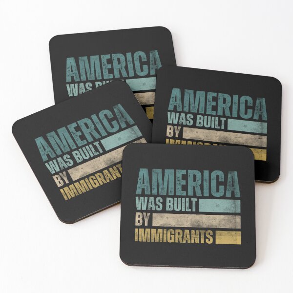 Item preview, America Was Built by Immigration Proud Immigrant Heritage designed and sold by MotivaChic.