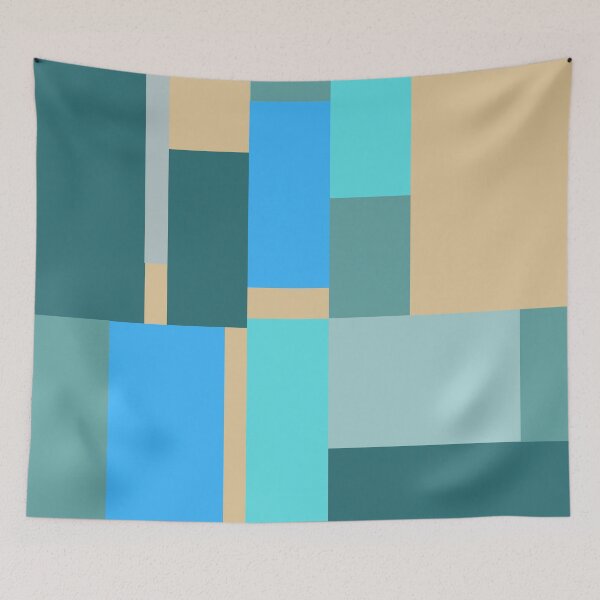 Item preview, Crystal colored rectangular pattern design designed and sold by AkithSelling.