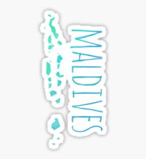 maldives Sticker