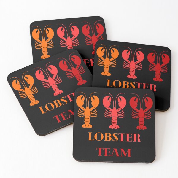 Item preview, Lobster Squad, Lobster Team, Shrimply the Best,   Crawfish Boil Team, Lobster Love designed and sold by KolorellaS.