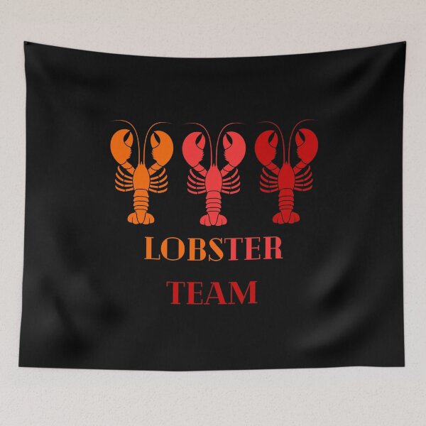 Item preview, Lobster Squad, Lobster Team, Shrimply the Best,   Crawfish Boil Team, Lobster Love designed and sold by KolorellaS.