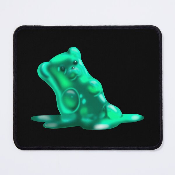 Item preview, Melted Gummy Bear (turquoise) designed and sold by t0une.