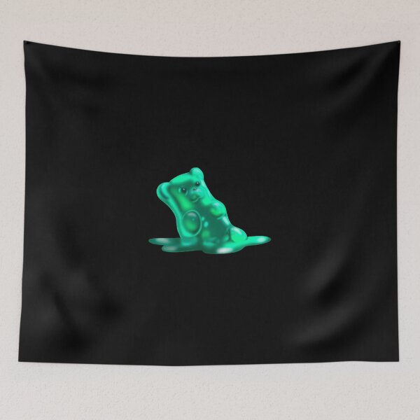 Item preview, Melted Gummy Bear (turquoise) designed and sold by t0une.