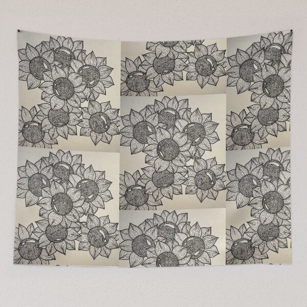 Item preview, Abstract flowers designed and sold by lucilagu.