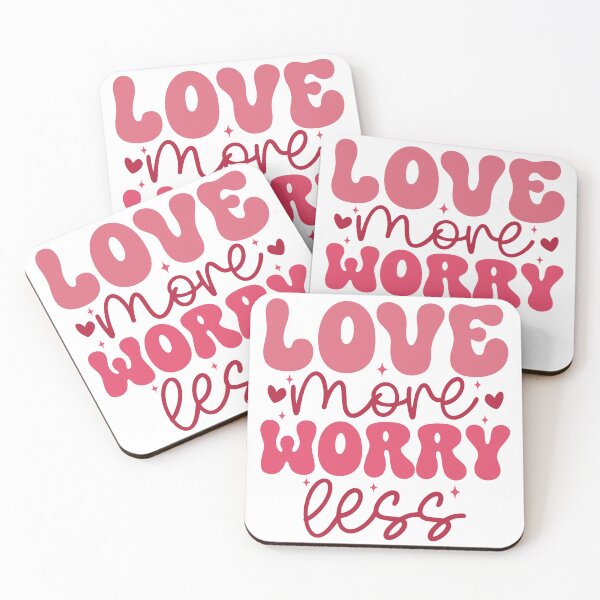 Item preview, Love More Worry Less designed and sold by gsilverveilb.