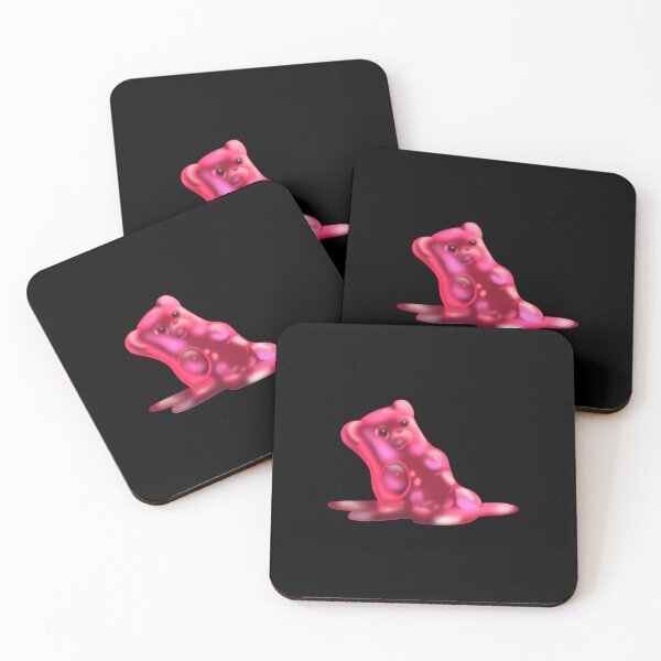 Item preview, Melted Gummy Bear (Pink) designed and sold by t0une.