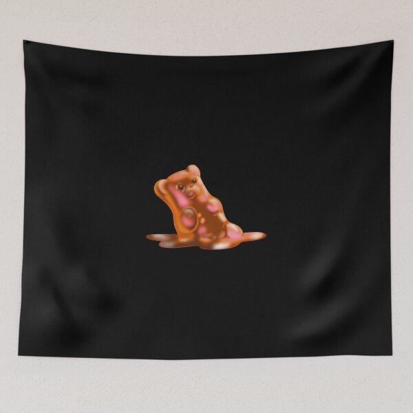 Item preview, Melted Gummy Bear (orange) designed and sold by t0une.