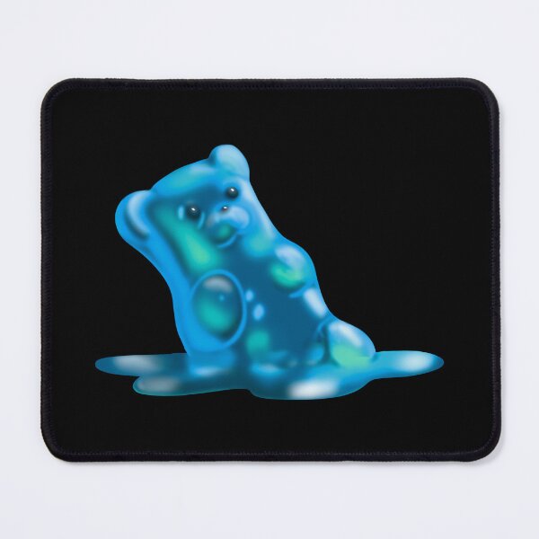 Item preview, Melted Gummy Bear (Blue) designed and sold by t0une.
