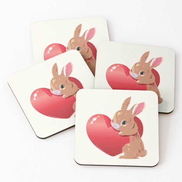 Item preview,  Adorable Love: Cute Valentine’s Day Animal Designs designed and sold by CrossCrafted.