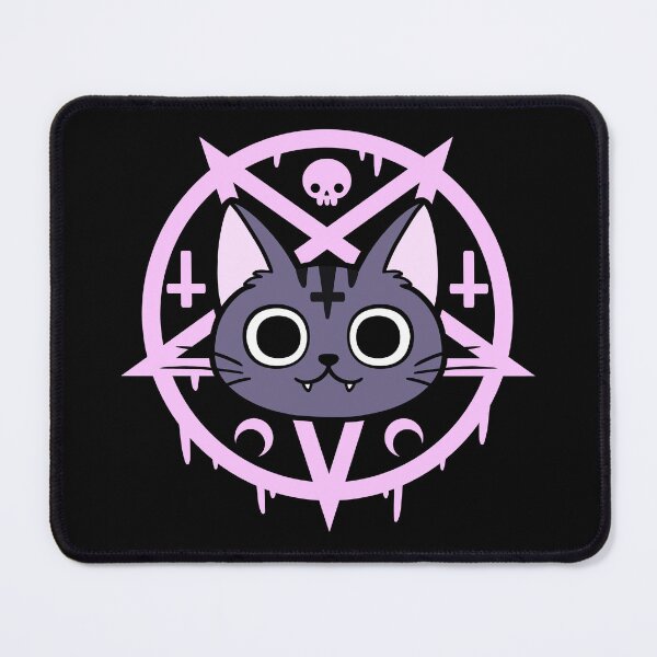 Aperçu de l'œuvre Meowgic noir 04 | Nikury créée et vendue par nikury.