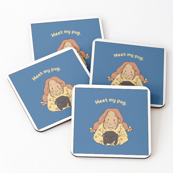 Item preview, pug and girl family forever designed and sold by Neriius.