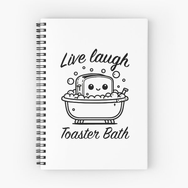 Item preview, Live Laugh Toaster Bath designed and sold by nunomoses.
