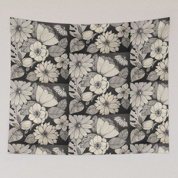 Item preview, Abstract flowers designed and sold by lucilagu.