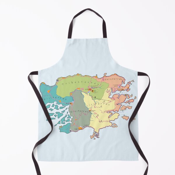 Item preview, Political Map of the Greater Isle of Moes designed and sold by greaterisleofmoes.