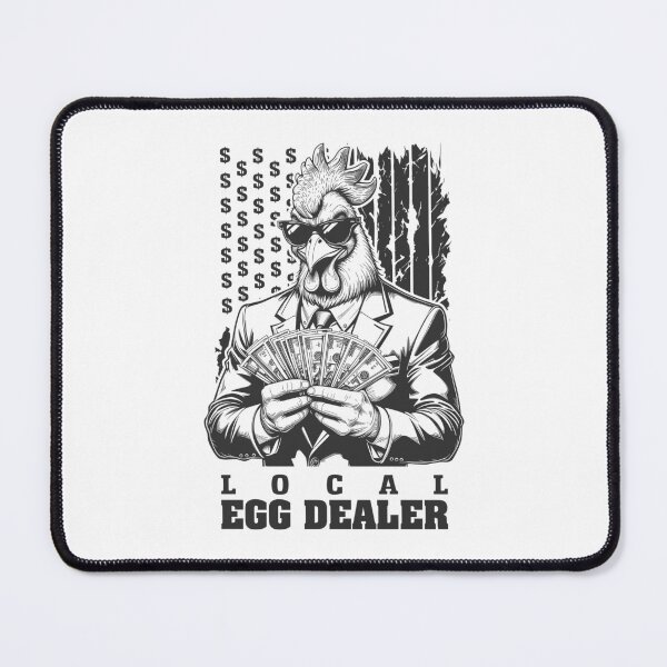 Item preview, Egg Prices Local Egg Dealer Funny Rich Chicken USA Flag designed and sold by GrandeDuc.
